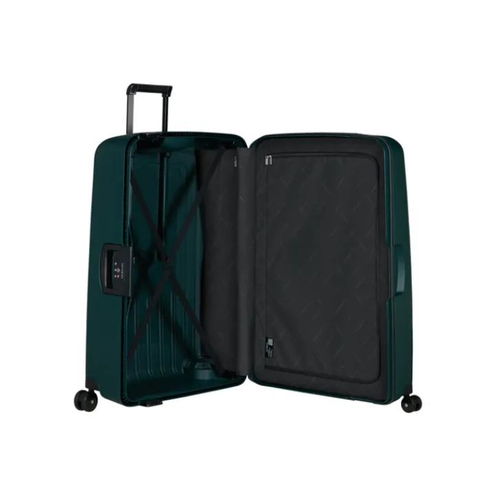 Reistrolleys|Reiskoffers>Samsonite S'Cure Spinner 81 dark teal