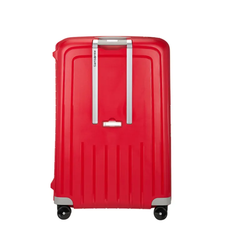 Reistrolleys|Reiskoffers>Samsonite S'Cure Spinner 81 crimson red