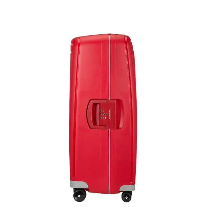 Reistrolleys|Reiskoffers>Samsonite S'Cure Spinner 81 crimson red