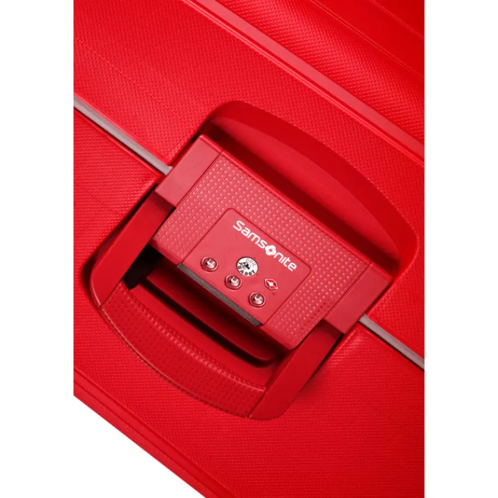 Reistrolleys|Reiskoffers>Samsonite S'Cure Spinner 75 crimson red