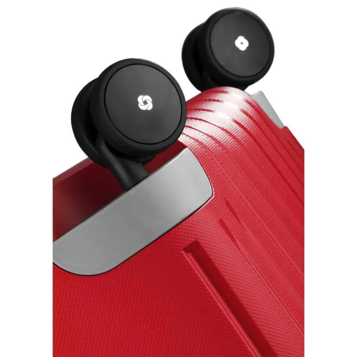 Reistrolleys|Reiskoffers>Samsonite S'Cure Spinner 75 crimson red