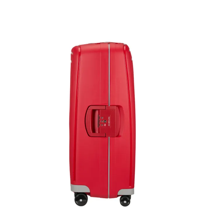 Reistrolleys|Reiskoffers>Samsonite S'Cure Spinner 75 crimson red