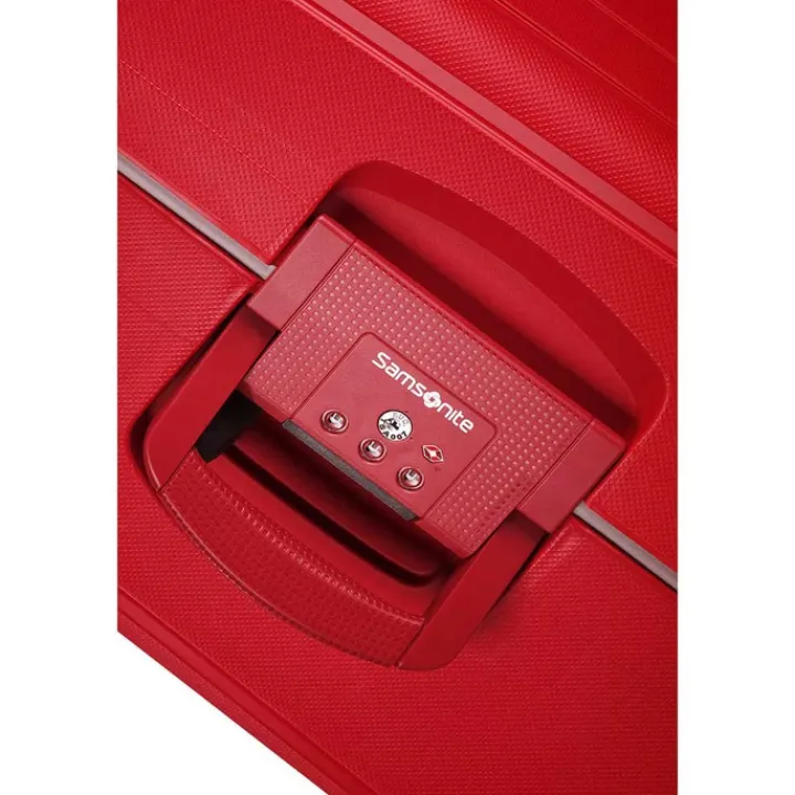 Reistrolleys|Reiskoffers>Samsonite S'Cure Spinner 75 crimson red