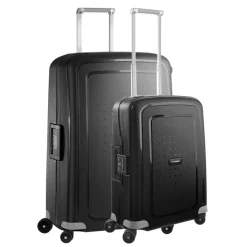 Reiskoffers|Koffersets>Samsonite S'Cure Spinner 55 + 75 Set black
