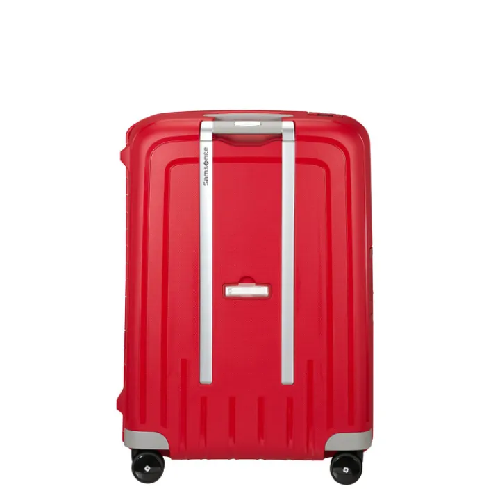 Reistrolleys|Reiskoffers>Samsonite S'Cure Spinner 69 crimson red