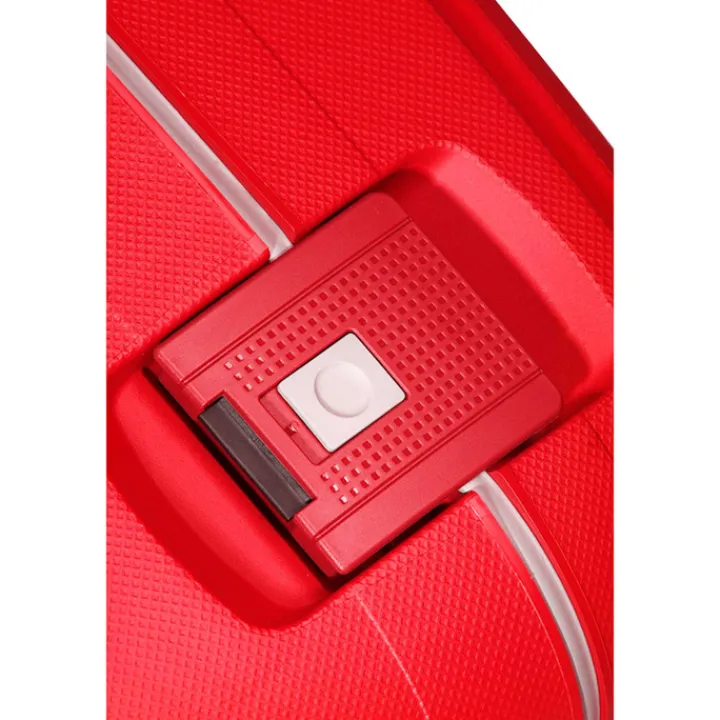 Reiskoffers|Koffersets>Samsonite S'Cure Spinner 55 + 75 Set crimson red