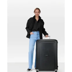 Reistrolleys|Reiskoffers>Samsonite S'Cure Spinner 81 black
