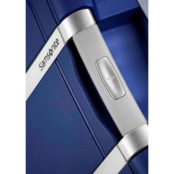 Reistrolleys|Reiskoffers>Samsonite S'Cure Spinner 81 dark blue