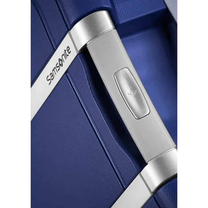 Reistrolleys|Reiskoffers>Samsonite S'Cure Spinner 81 dark blue