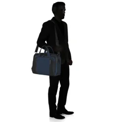 Herentassen|15.6 Inch Laptoptassen>Samsonite Spectrolite 4.0 Laptop Briefcase 15.6" Expandable blue