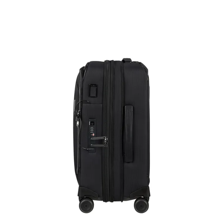 Transavia Trolleys|Handbagage Trolleys>Samsonite Splendix Spinner 55 DF EXP black