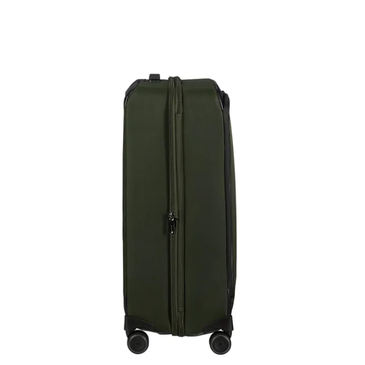 Reistrolleys|Reiskoffers>Samsonite Splendix Spinner 67 DF EXP green/black