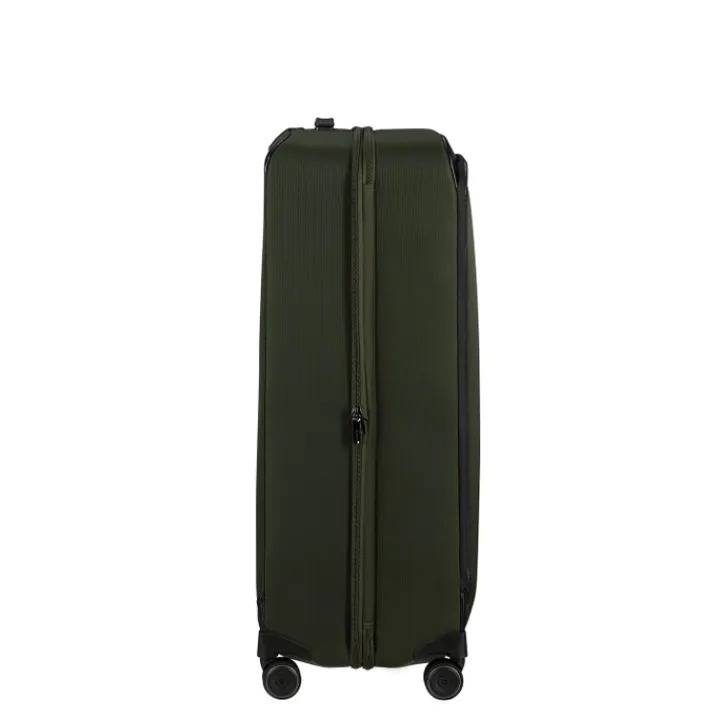 Reistrolleys|Reiskoffers>Samsonite Splendix Spinner 79 DF EXP green/black