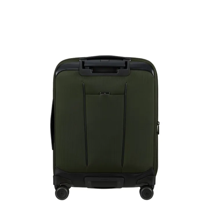 Transavia Trolleys|Handbagage Trolleys>Samsonite Splendix Spinner 55 DF EXP green/black