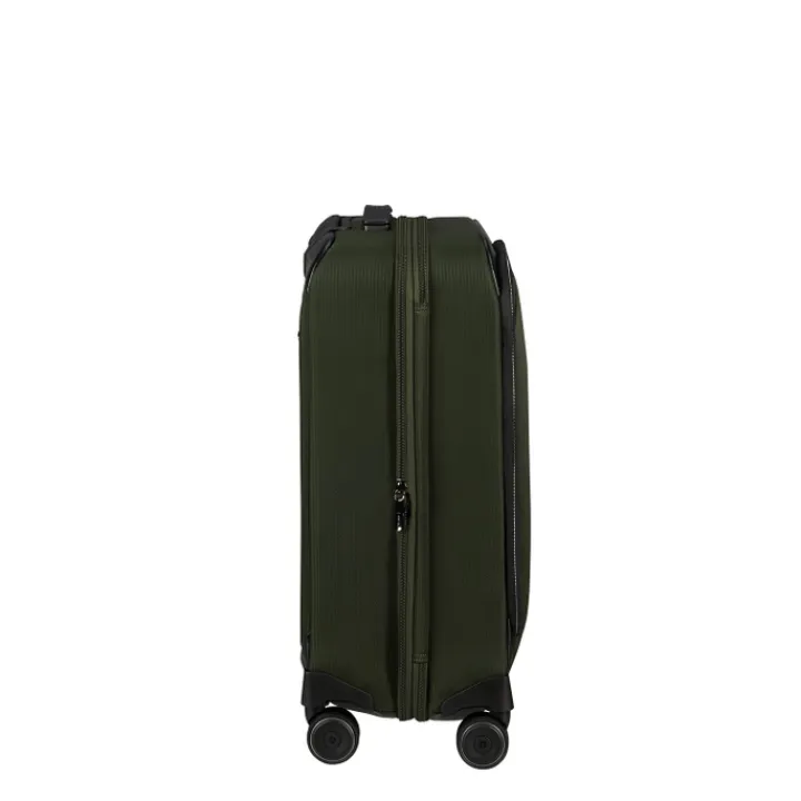Transavia Trolleys|Handbagage Trolleys>Samsonite Splendix Spinner 55 DF EXP green/black