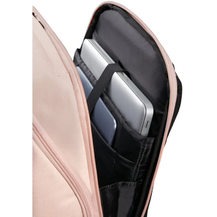 Kleine Rugzakken|Dames Rugzakken>Samsonite Stackd Biz Laptop Backpack 14.1" rose