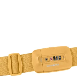 Kofferriemen>Samsonite TA Revolution Luggage Strap/TSA Lock yellow