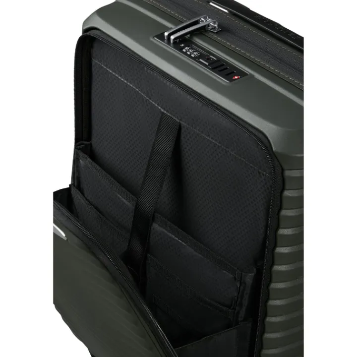 Transavia Trolleys|Handbagage Trolleys>Samsonite Upscape Spinner 55 Exp Easy Access climbing ivy