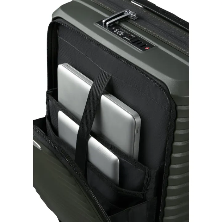 Transavia Trolleys|Handbagage Trolleys>Samsonite Upscape Spinner 55 Exp Easy Access climbing ivy