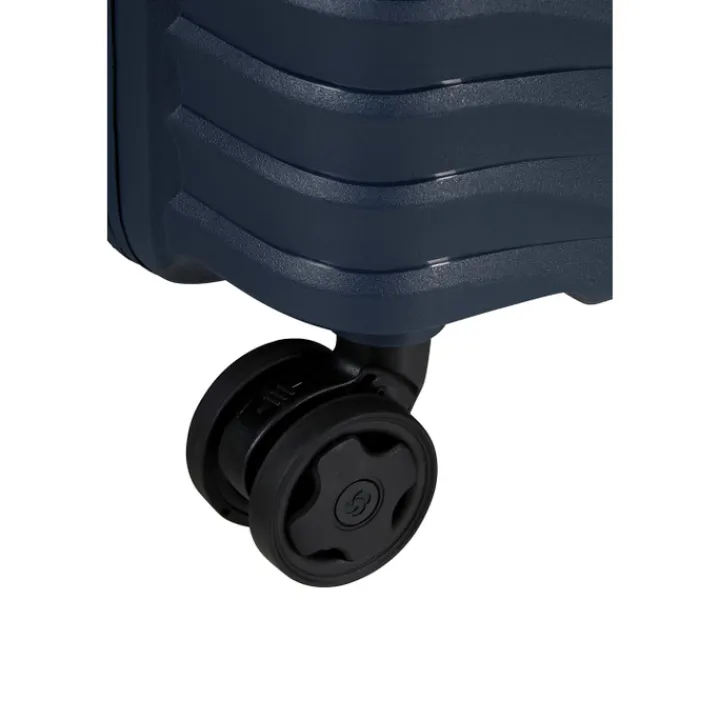 Transavia Trolleys|Ryanair Trolleys>Samsonite Upscape Spinner 55 Expandable blue nights