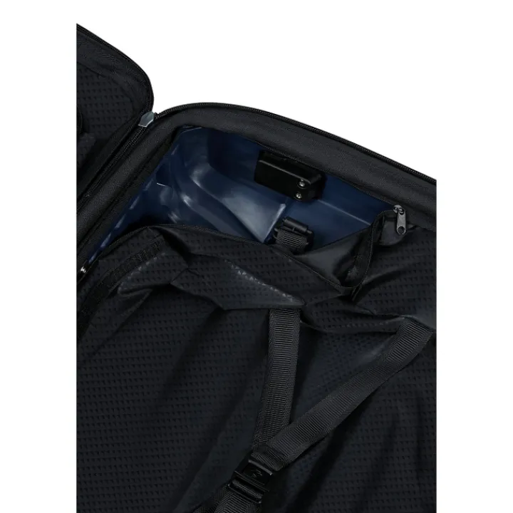 Transavia Trolleys|Ryanair Trolleys>Samsonite Upscape Spinner 55 Expandable blue nights