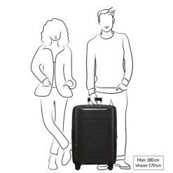 Reistrolleys|Reiskoffers>Samsonite Upscape Spinner 75 Expandable climbing ivy