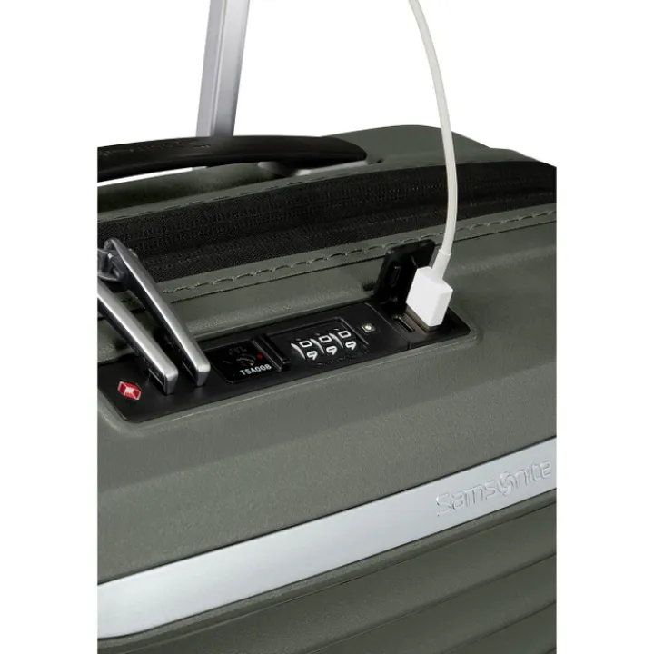 Transavia Trolleys|Ryanair Trolleys>Samsonite Upscape Spinner 55 Expandable climbing ivy