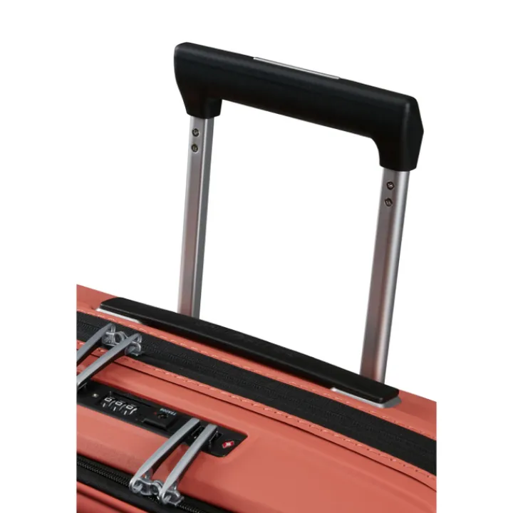 Transavia Trolleys|Handbagage Trolleys>Samsonite Upscape Spinner 55/20 Expandable Easy Access clay