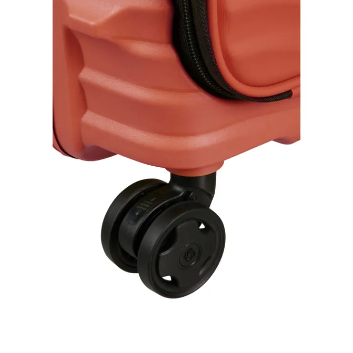 Transavia Trolleys|Handbagage Trolleys>Samsonite Upscape Spinner 55/20 Expandable Easy Access clay