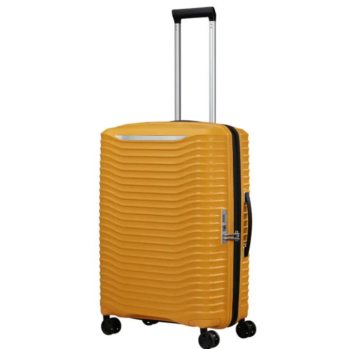 Reistrolleys|Reiskoffers>Samsonite Upscape Spinner 75 Expandable yellow
