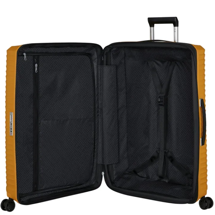 Reistrolleys|Reiskoffers>Samsonite Upscape Spinner 75 Expandable yellow