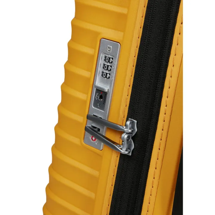 Reistrolleys|Reiskoffers>Samsonite Upscape Spinner 75 Expandable yellow