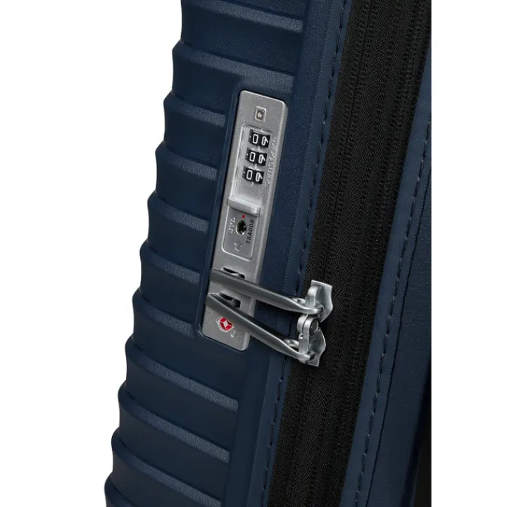 Reistrolleys|Reiskoffers>Samsonite Upscape Spinner 75 Expandable blue nights