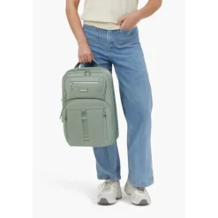 Kleine Rugzakken|Heren Rugzakken>Samsonite Urban Eye Laptop Backpack 14.1" sage