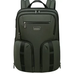 Kleine Rugzakken|Heren Rugzakken>Samsonite Urban-Eye Backpack 15.6" 2 Pockets green