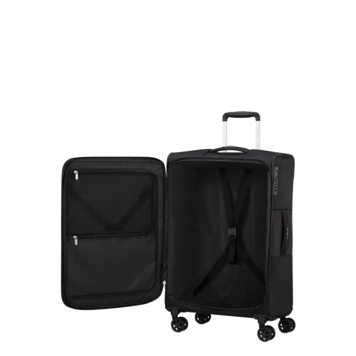 Reistrolleys|Reiskoffers>Samsonite Urbify Spinner 68 Exp black