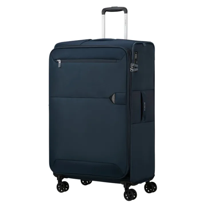 Reistrolleys|Reiskoffers>Samsonite Urbify Spinner 78 Exp navy blue
