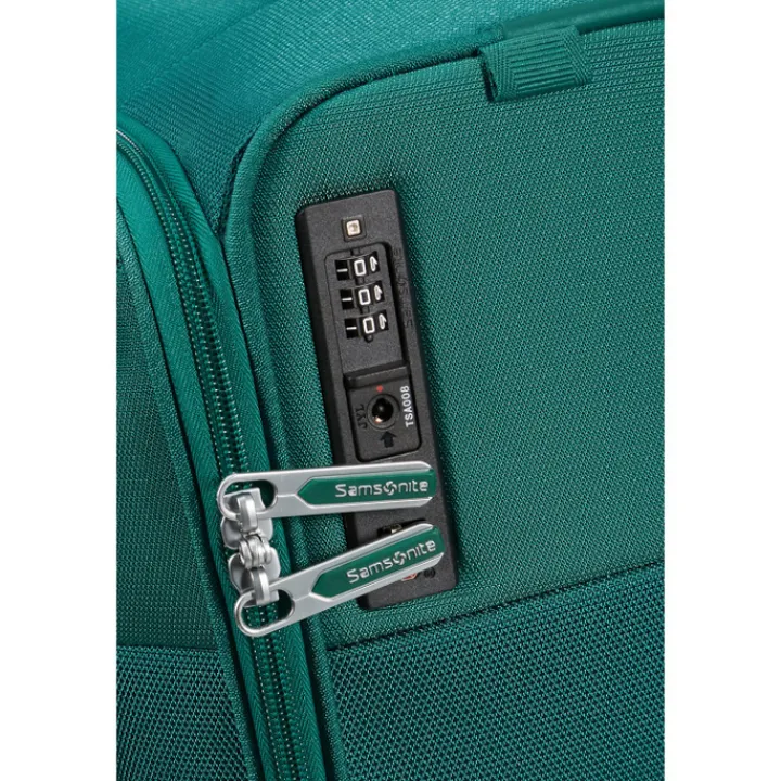 Transavia Trolleys|Handbagage Trolleys>Samsonite Urbify Upright 45 Underseater pine green