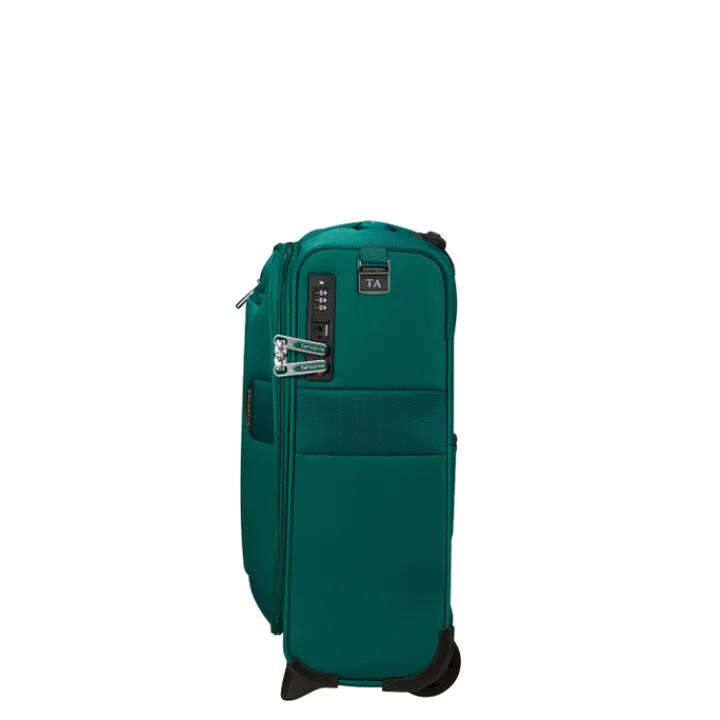 Transavia Trolleys|Handbagage Trolleys>Samsonite Urbify Upright 45 Underseater pine green
