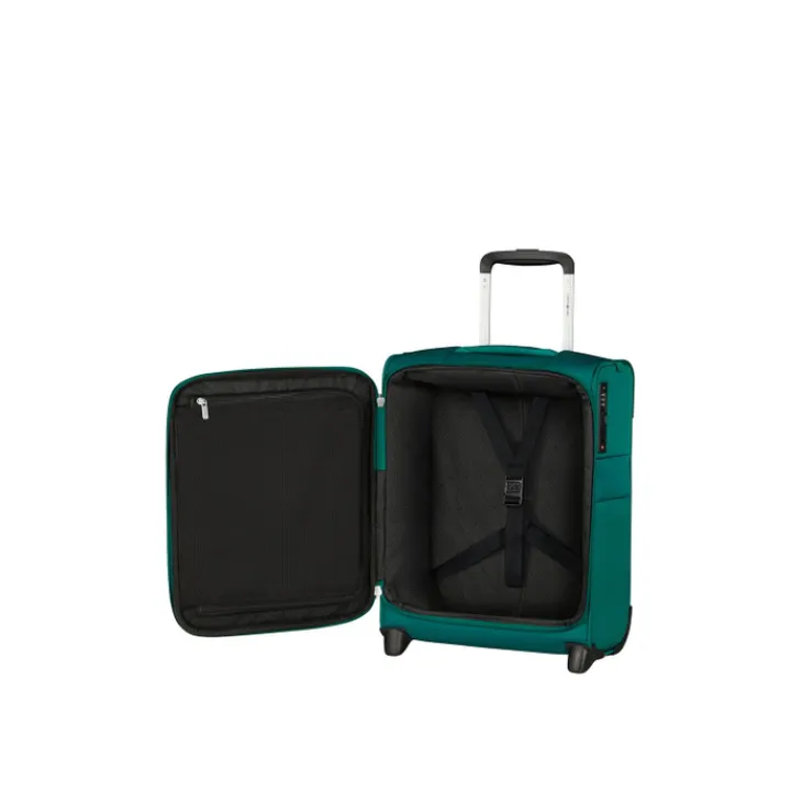 Transavia Trolleys|Handbagage Trolleys>Samsonite Urbify Upright 45 Underseater pine green
