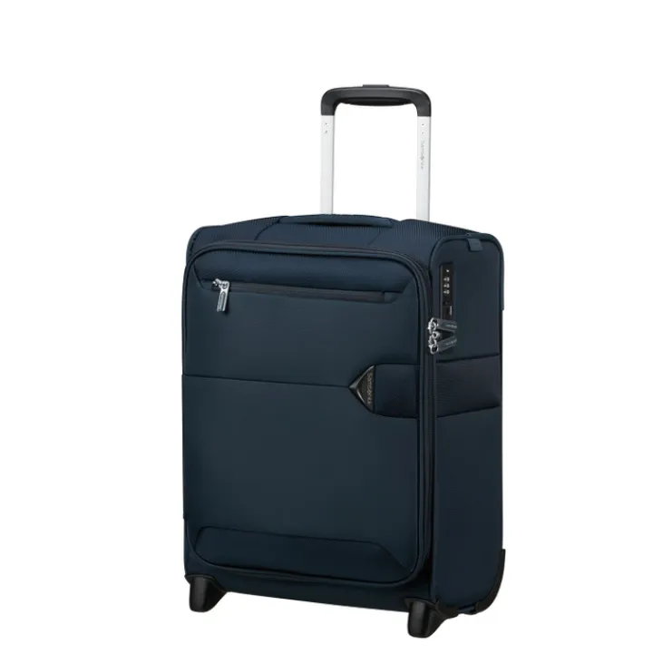Transavia Trolleys|Handbagage Trolleys>Samsonite Urbify Upright 45 Underseater navy blue