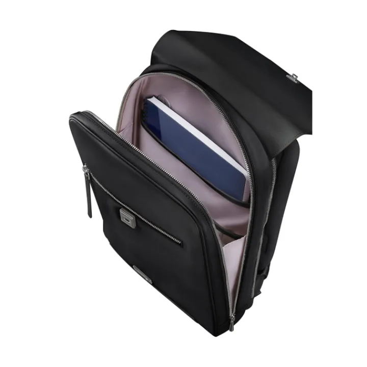 Laptop Schoudertassen|Dames Laptoptassen>Samsonite Zalia 3.0 Backpack W/Flap 14.1" black