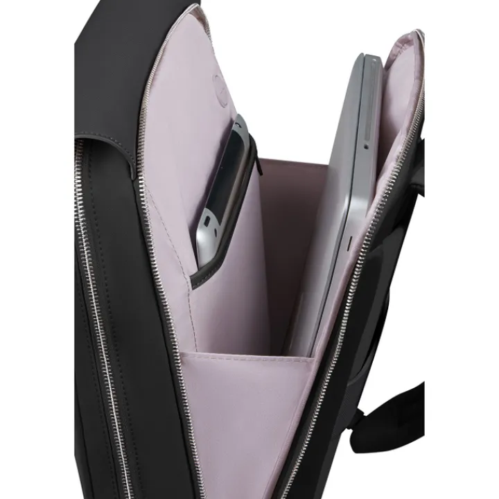 Laptop Schoudertassen|Dames Laptoptassen>Samsonite Zalia 3.0 Backpack W/Flap 14.1" black