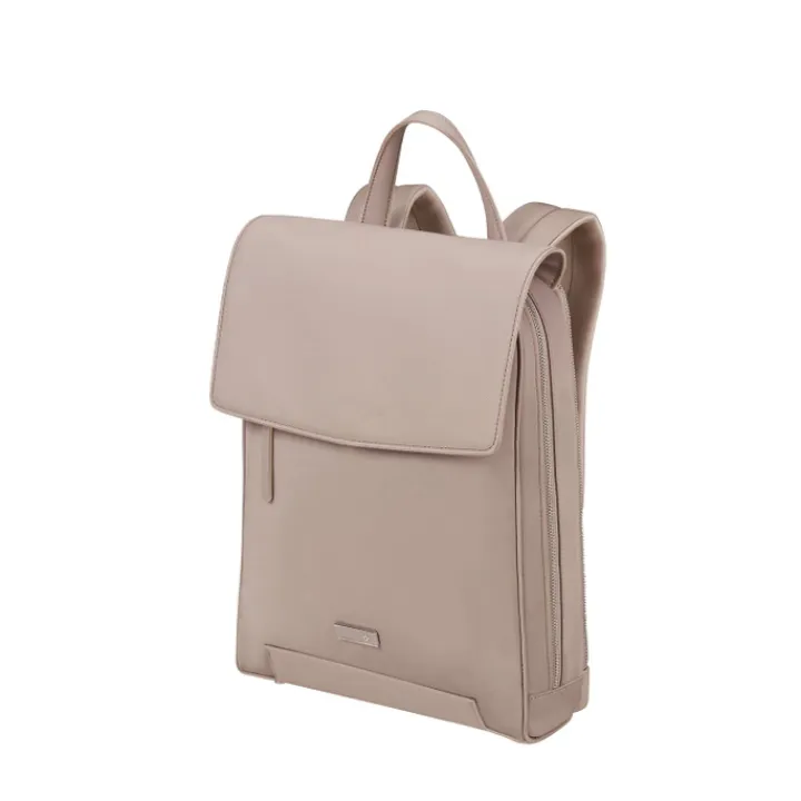 Laptop Schoudertassen|Dames Laptoptassen>Samsonite Zalia 3.0 Backpack W/Flap 14.1" old rose