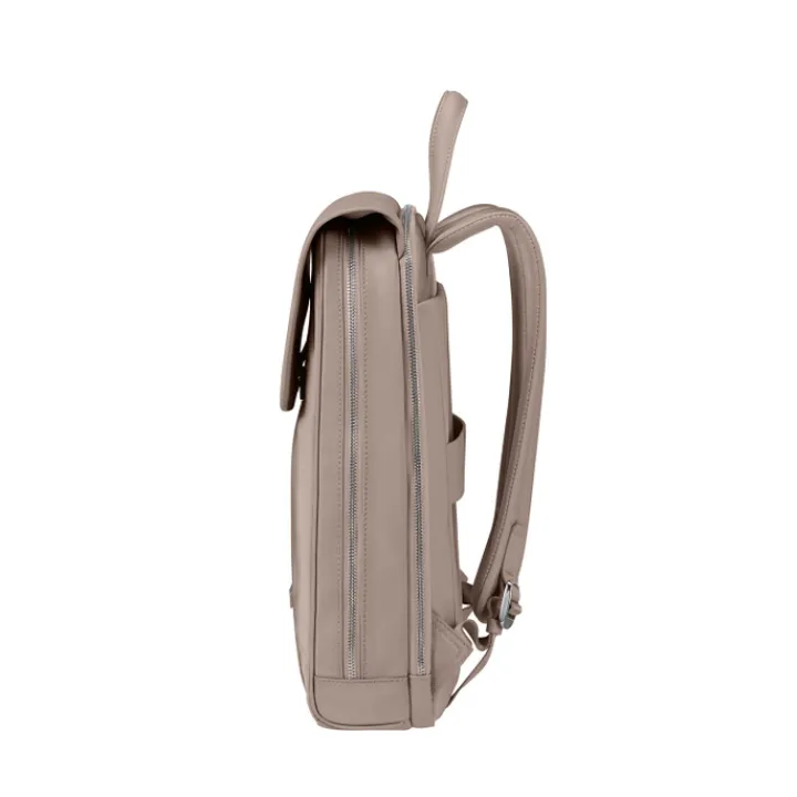 Laptop Schoudertassen|Dames Laptoptassen>Samsonite Zalia 3.0 Backpack W/Flap 14.1" old rose