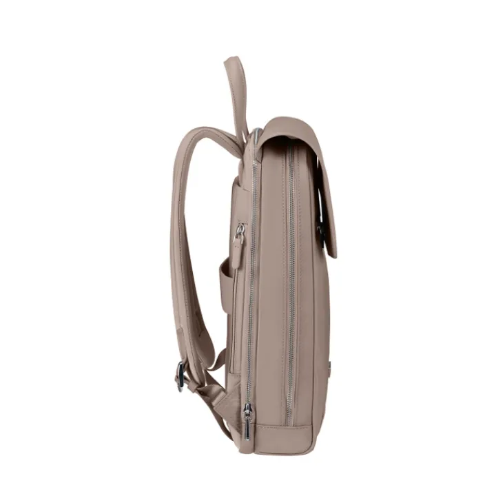 Laptop Schoudertassen|Dames Laptoptassen>Samsonite Zalia 3.0 Backpack W/Flap 14.1" old rose