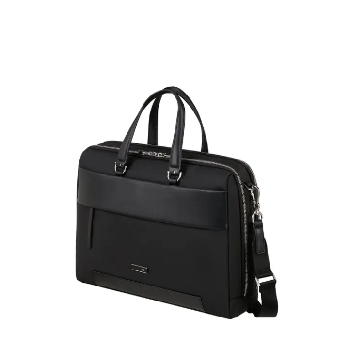 15.6 Inch Laptoptassen|Laptop Schoudertassen>Samsonite Zalia 3.0 Bailhandle 2 Comp 15.6" black