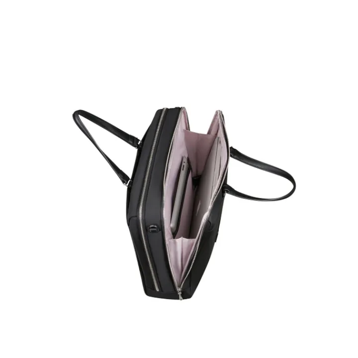 15.6 Inch Laptoptassen|Laptop Schoudertassen>Samsonite Zalia 3.0 Bailhandle 2 Comp 15.6" black