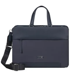 Laptop Schoudertassen|Dames Laptoptassen>Samsonite Zalia 3.0 Bailhandle 3 Comp 14.1" dark navy