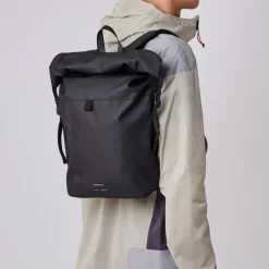 Kleine Rugzakken|Schoolrugzak>Sandqvist Konrad Backpack black